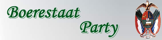 Boerestaat Party Logo